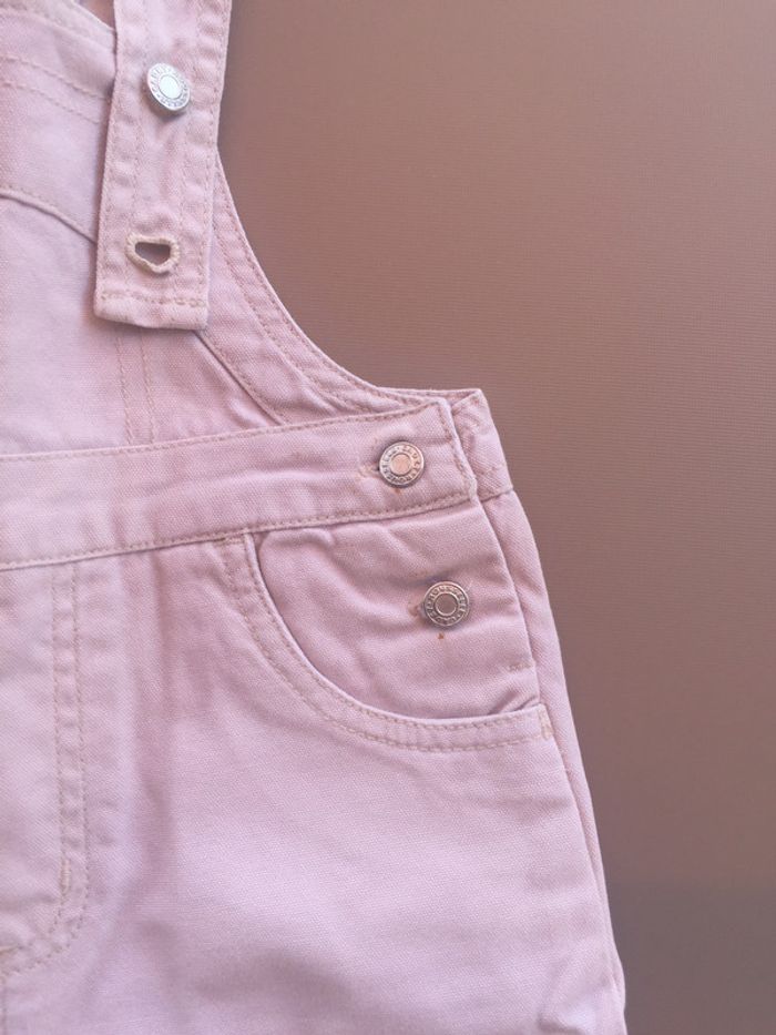 salopette en jean beige crème garçon 18 mois Cadet Rouselle - photo numéro 3