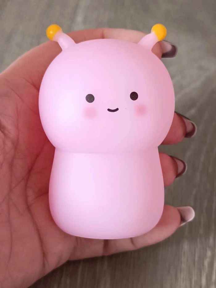 Veilleuse figurine Snoezelen rose - photo numéro 3