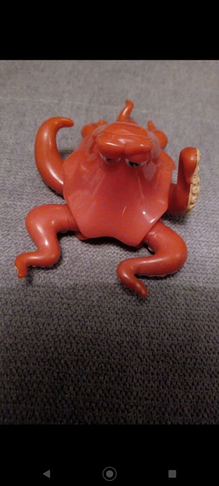 Figurine à roulettes pieuvre, poulpe Le monde de Dory