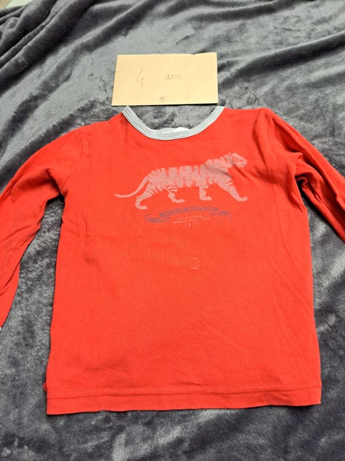 T-shirt petit bateau 4 ans