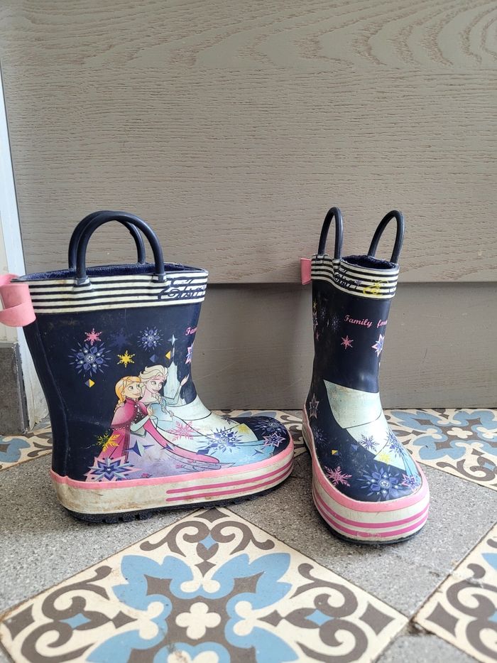 Botte de pluie Reine des neiges  23