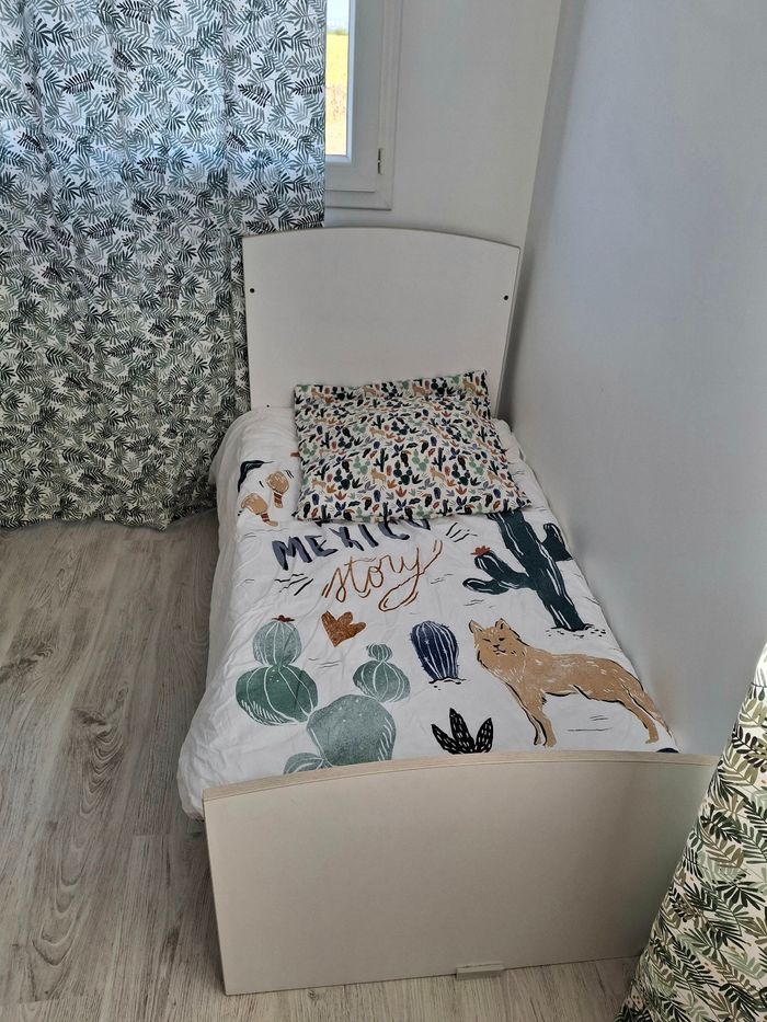 Lot/ensemble chambre enfant lit évolutif commode à langer - photo numéro 6
