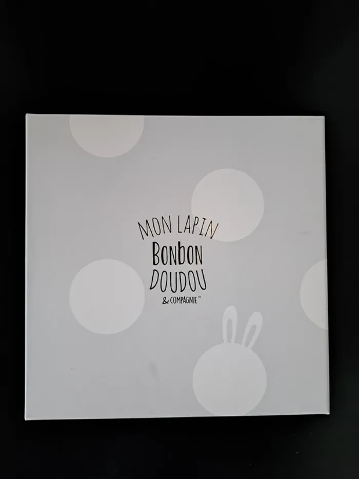 Doudou Lapin Bonbon Taupe 🐰 - photo numéro 7