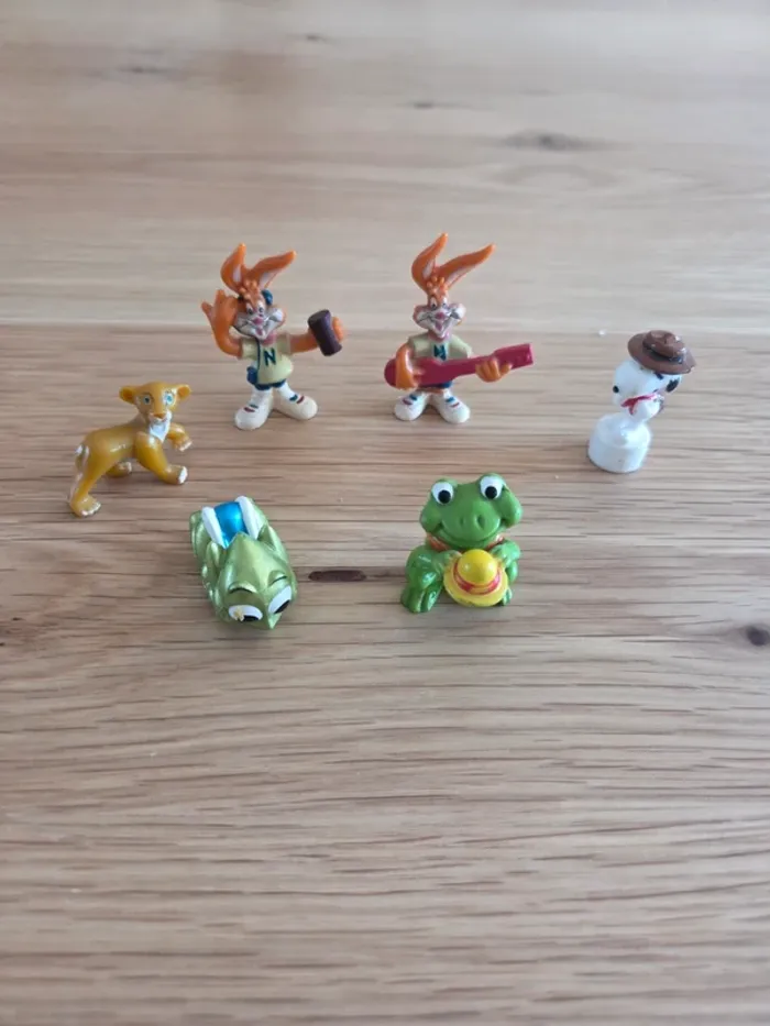 Lot de 6 figurines vintage 🎀 - photo numéro 2