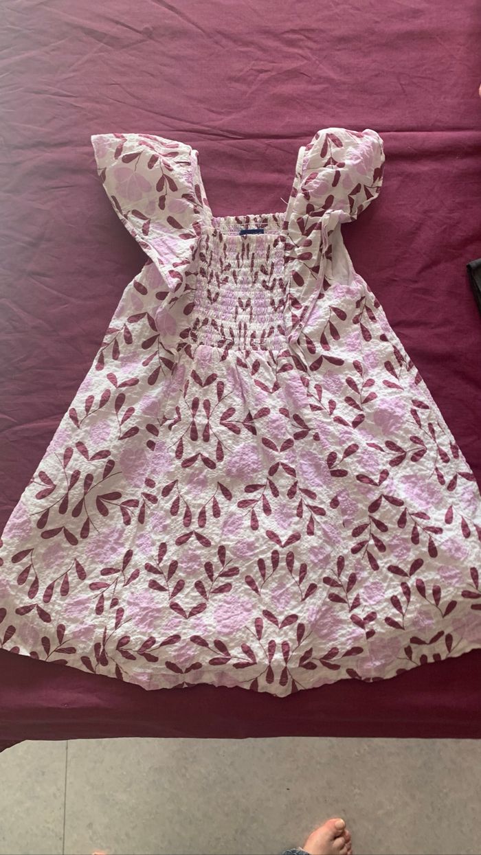 Robe légère à fleurs