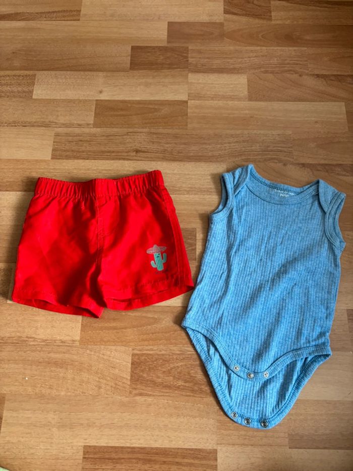 Lot été 12 mois 74 cm - photo numéro 7