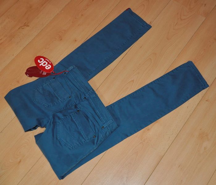 ESPRIT pantalon slim vert T.32 regular, Neuf avec étiquette