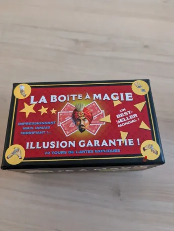 La boîte à magie illusion garantie