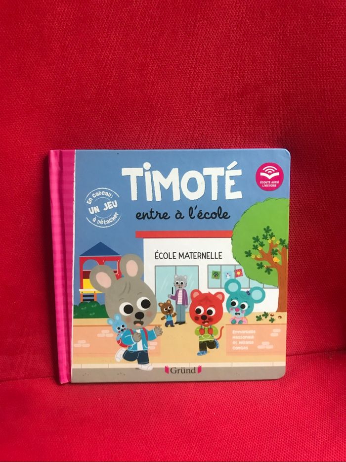 Livre Timoté entre a l’école