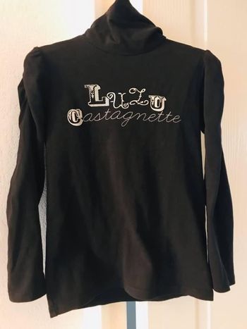 Haut lulu castagnette  Parfait état  6 ans