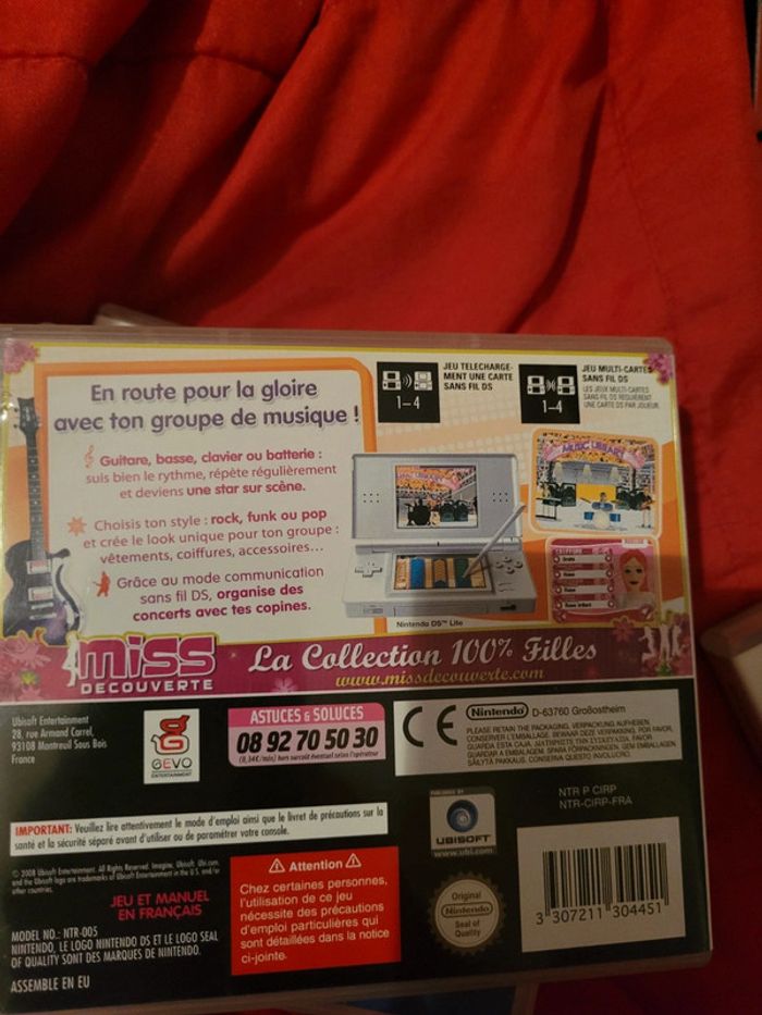 Jeu Nintendo Ds Léa passion Star de la pop - photo numéro 2