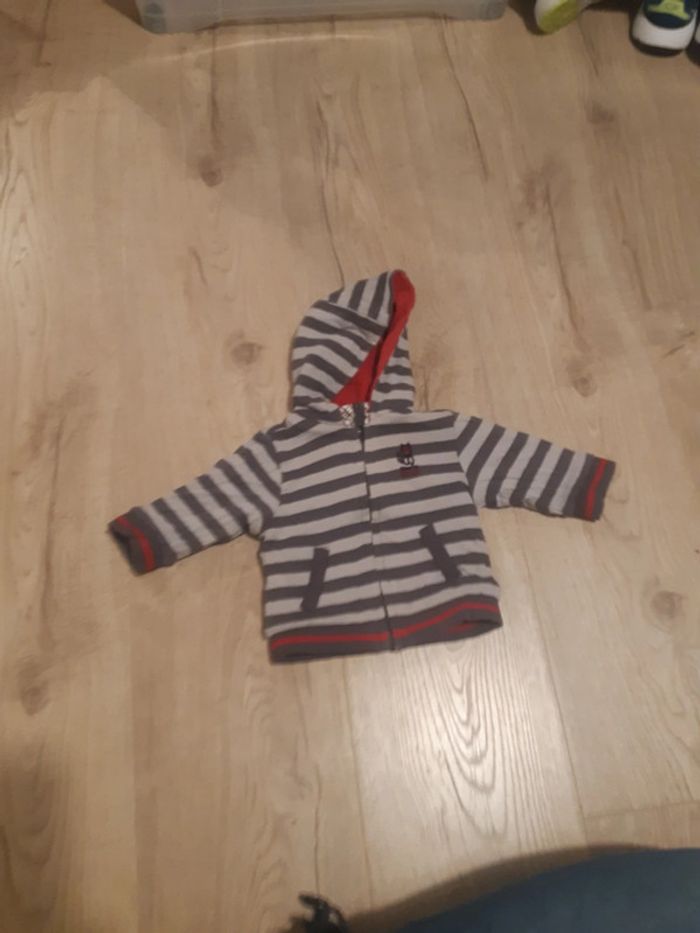 Gilet réversible TBE 3mois Obaibi - photo numéro 3