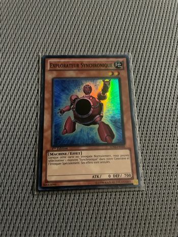 Carte Yu-Gi-Oh! Explorateur Synchronique 5DS3-FR005 Super rare 1 ère édition