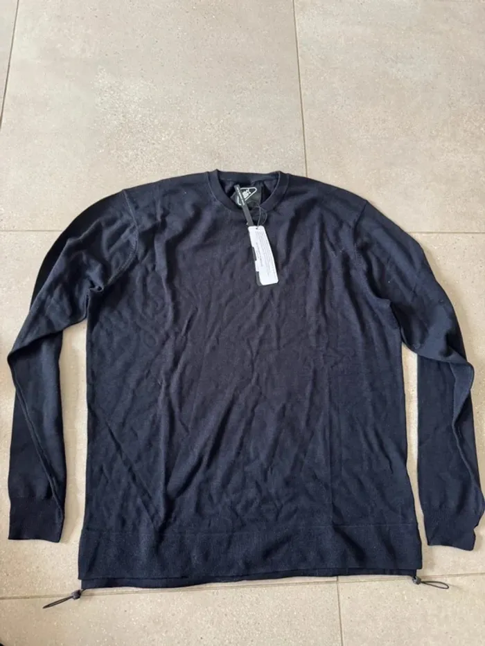 Pull navy New Man, taille XL, neuf valeur 59€
