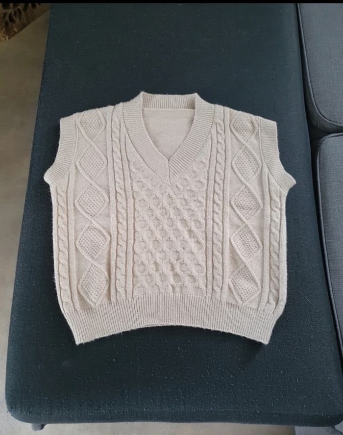 Pull sans manche