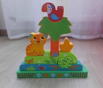 Puzzle magnétique en bois