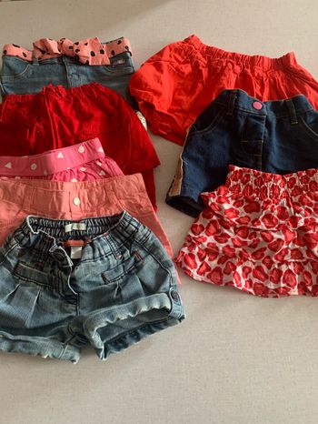 Lot jupes et shorts