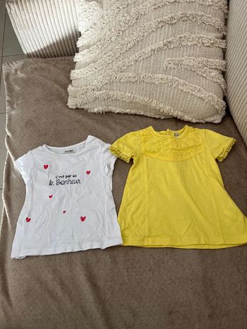 Tee shirt manches courtes