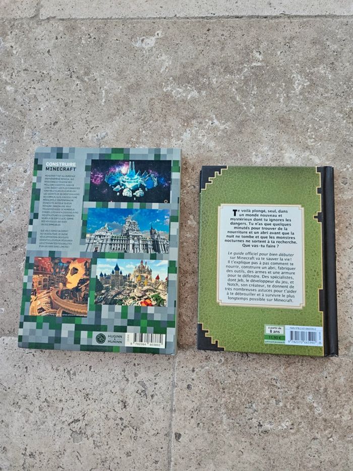 Lot 2 livres Minecraft - photo numéro 2