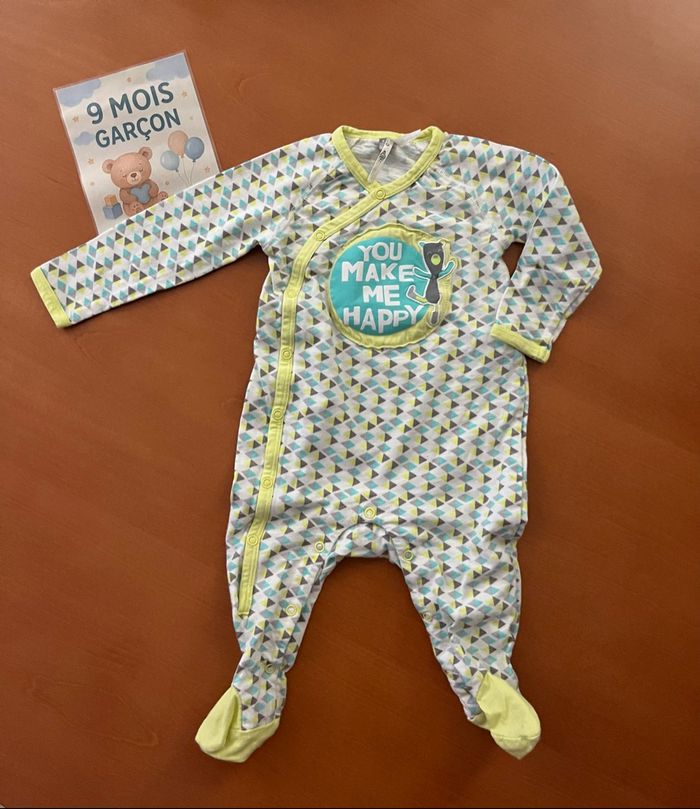 Lot de 2 pyjamas et 2 bodies - photo numéro 2