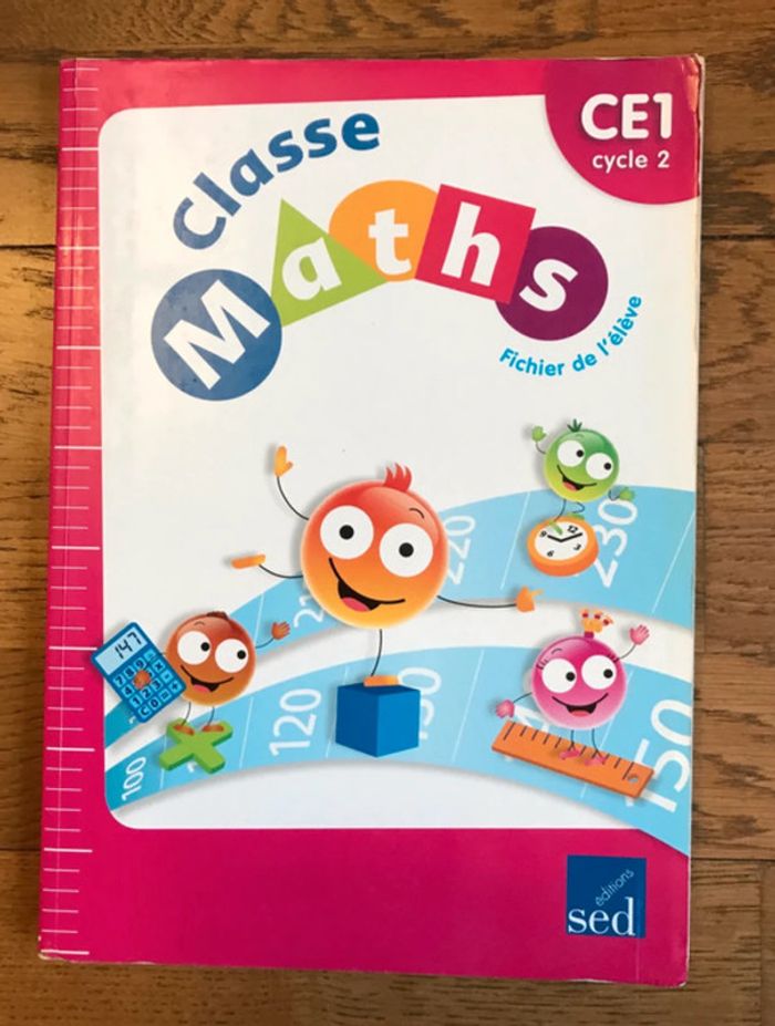 Classe Maths CE1 - Fichier de l'élève - SED