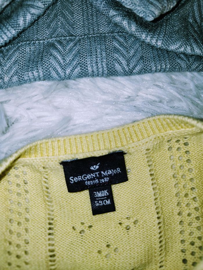 Ensemble 3 pièces sergent major fille 3 mois 🎀 - photo numéro 7