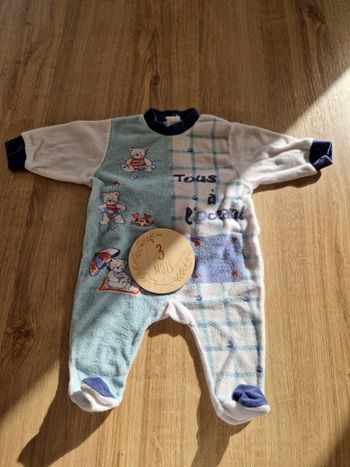 Pyjama Petit Bateau - Taille 3 mois