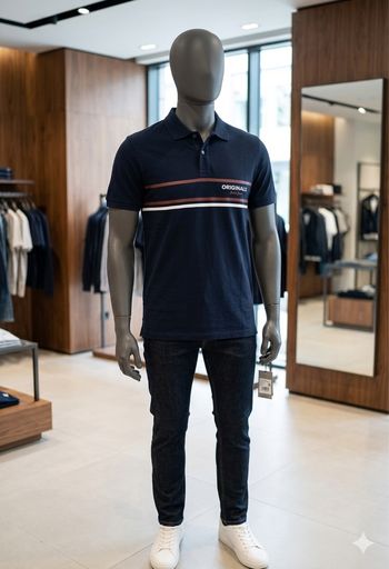 Polo Jack & Jones Originals Bleu Marine