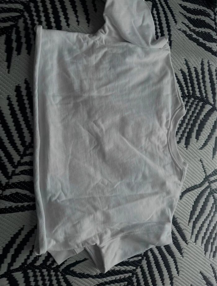 Pull blanc court Levi’s bleu & rouge - photo numéro 4