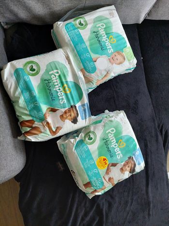 Couches pampers