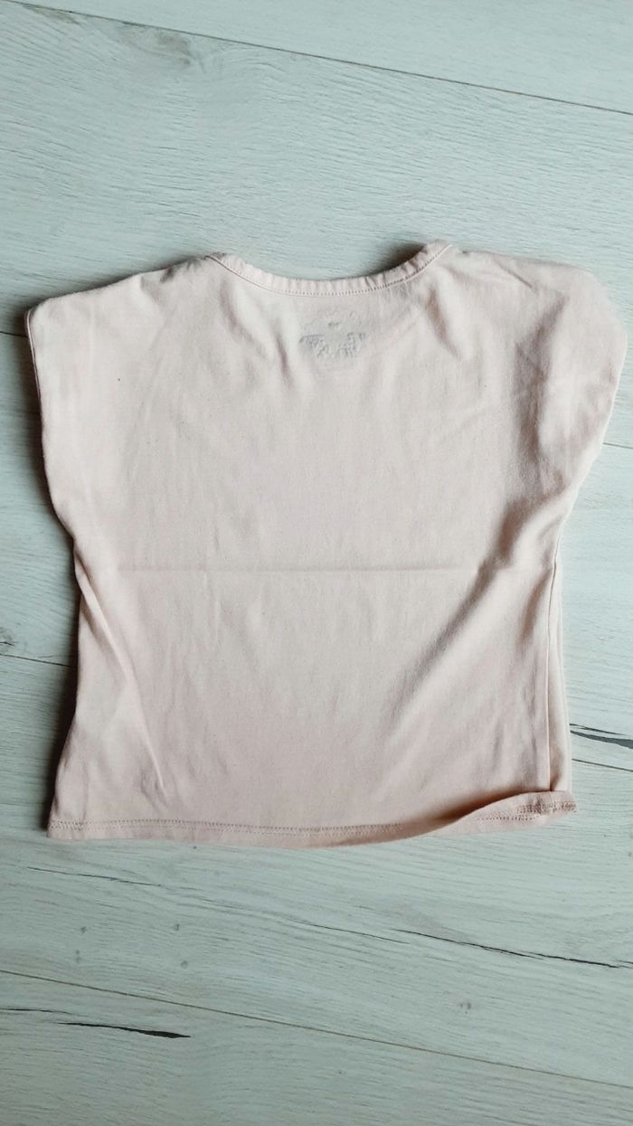 Vêtement fille tee-shirt manches courtes rose coconuts à Rio Sergent Major 4 ans - photo numéro 3