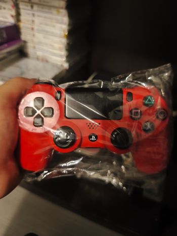 Manette PlayStation 4 Officiel Rouge