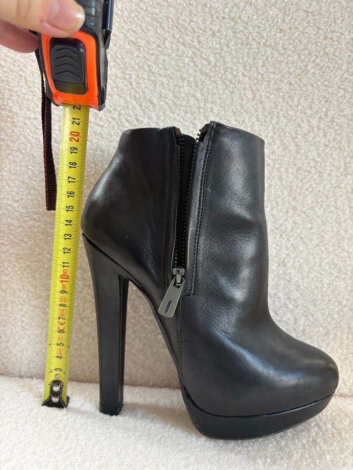 Bottines noires - Taille 37 - Zara - photo numéro 8
