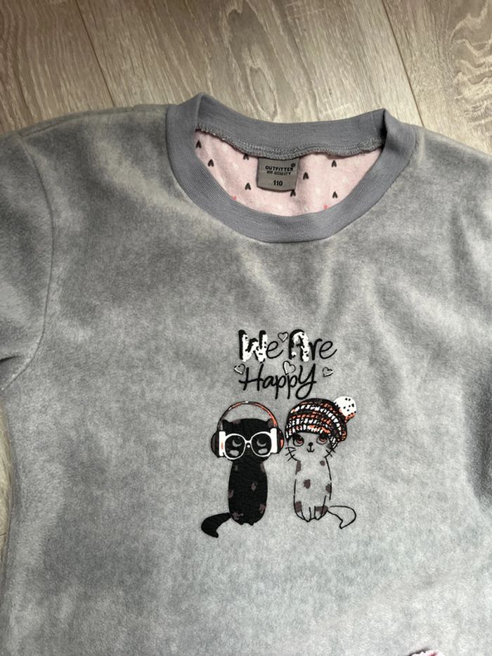 Pyjama velour fille 5 ans - photo numéro 3