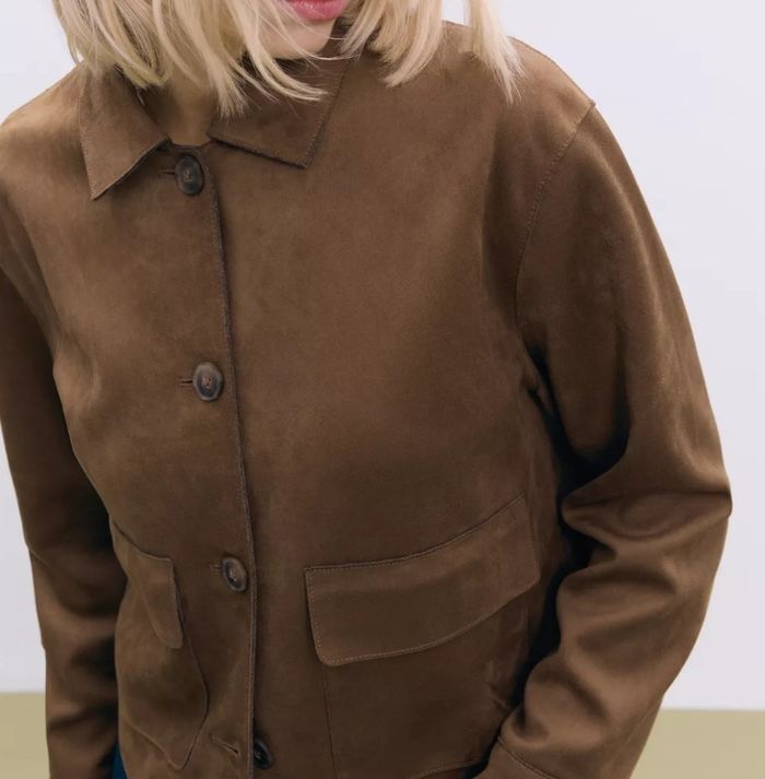 Chaqueta efecto ante - photo numéro 3