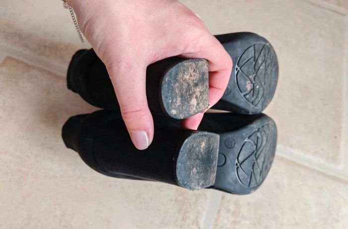 Bottines type daim taille 37 - photo numéro 6