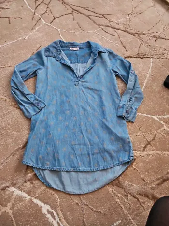 robe en jean fille 5ans