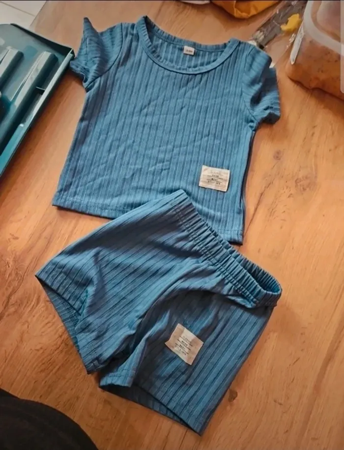 Ensemble été bébé garçon 3/6 mois neuf