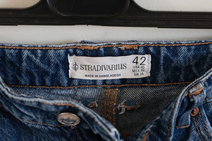 C39 jeans bleu Stradivarius 42 - photo numéro 3