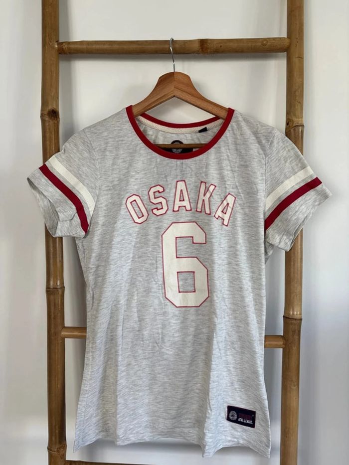 T-shirt gris superdry osaka