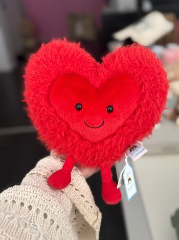 Peluche cœur Jellycat 