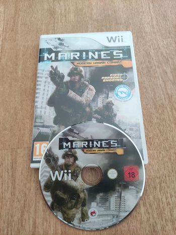 Marines moderne urban combat Wii