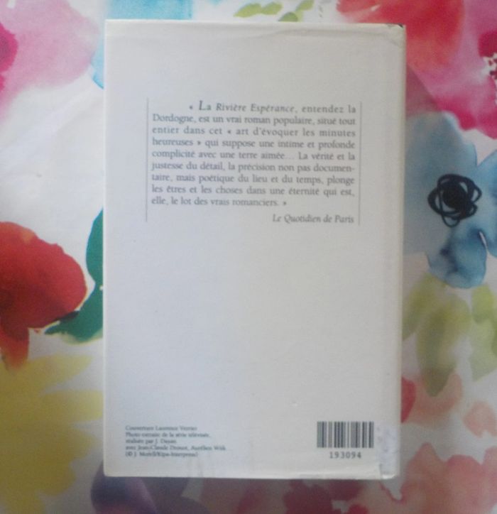 La rivière Espérance T1 de Christian Signol Ed. France Loisirs - photo numéro 2