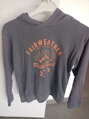 Sweat à capuche tape à l'oeil 12 ans