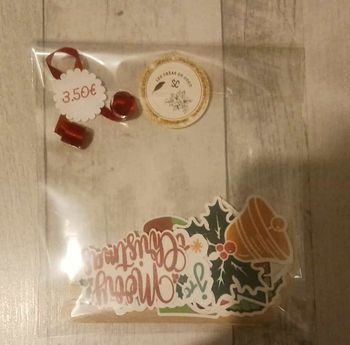 Cake a topper pour bûche de Noël