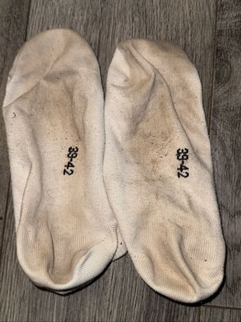 Chaussettes usagées