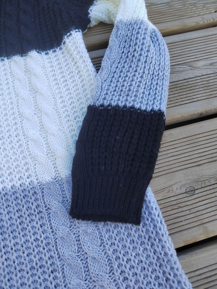 Robe Pull Imitation Laine Femme – Taille 1/S/36 – Douce, Chaleureuse & Stylée - photo numéro 4