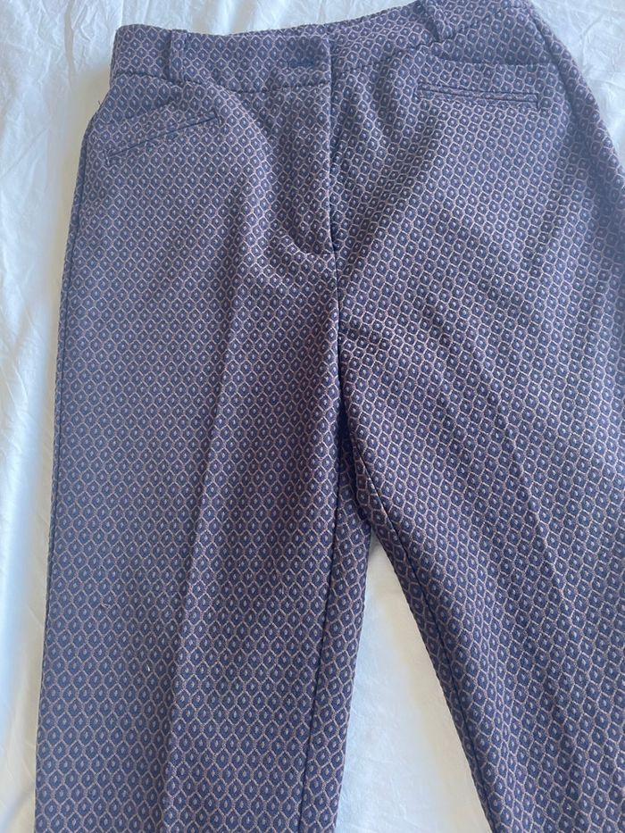 Pantalon chaud  femme  coloris façon panthère - photo numéro 2