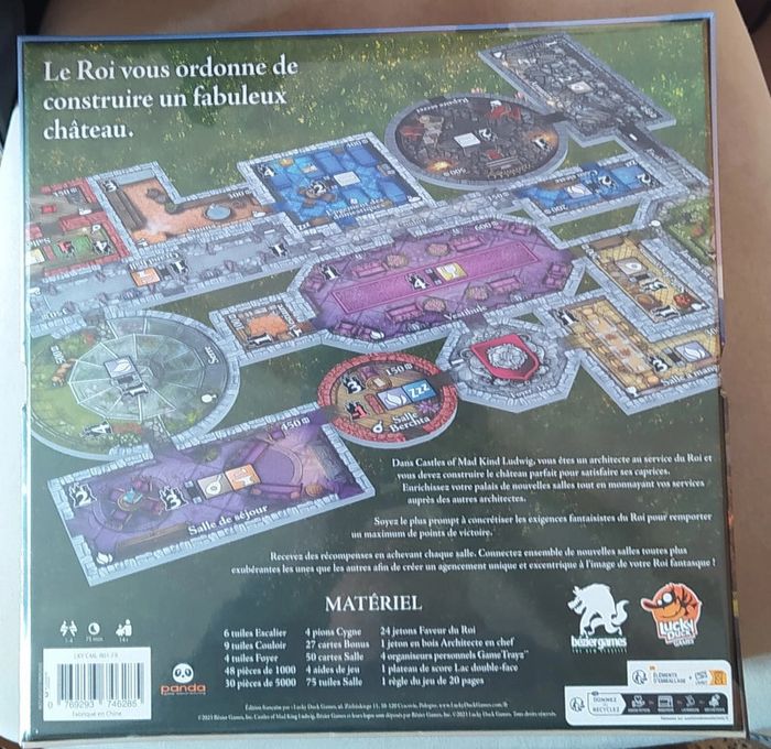 Castles of Mad King Ludwig - jeu de société sous emballage, prix ferme - photo numéro 2