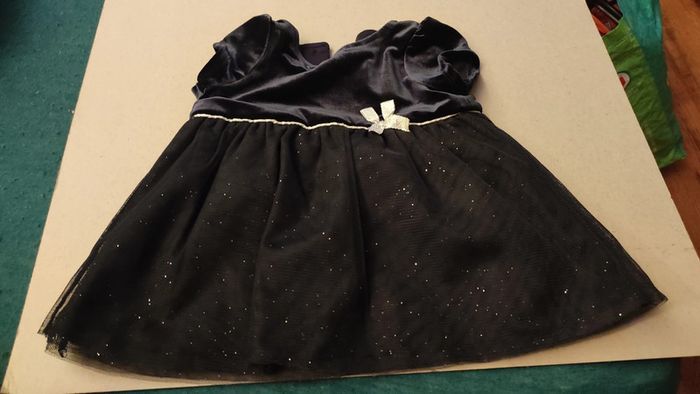 robe noire velours 3 mois in extenso